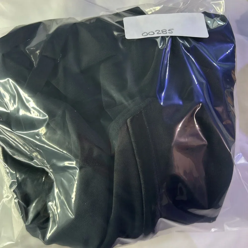 Flexees Easy-Up Strapless Unitard #2356 Black 38B Convertible Open Gusset, Wired